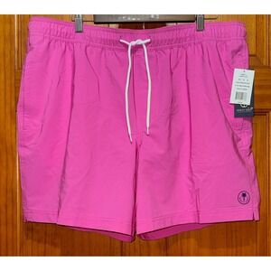 Trinity Coast Mens Swim Trunks XL Wild Orchid Pink‎ 7" Inseam